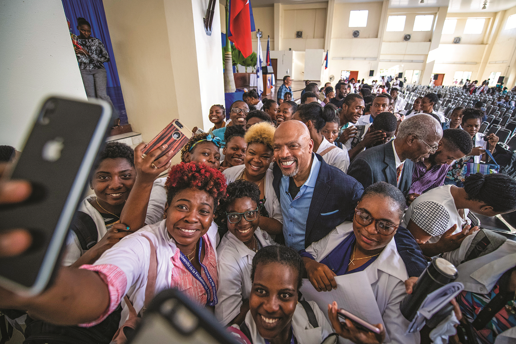 Dean Ford Inspires Haitian Medical Students