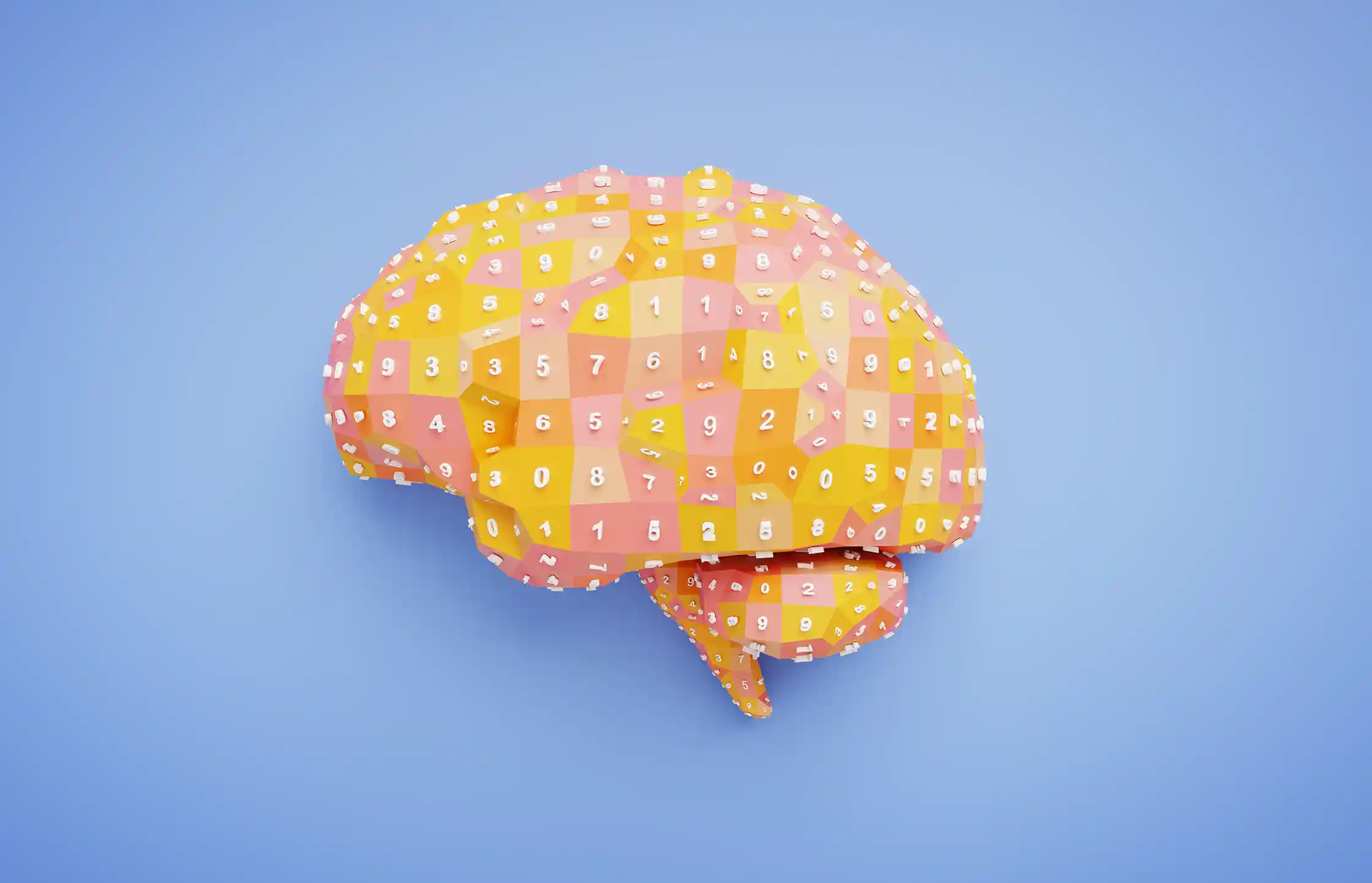 Image of a brain in the shape of a puzzle