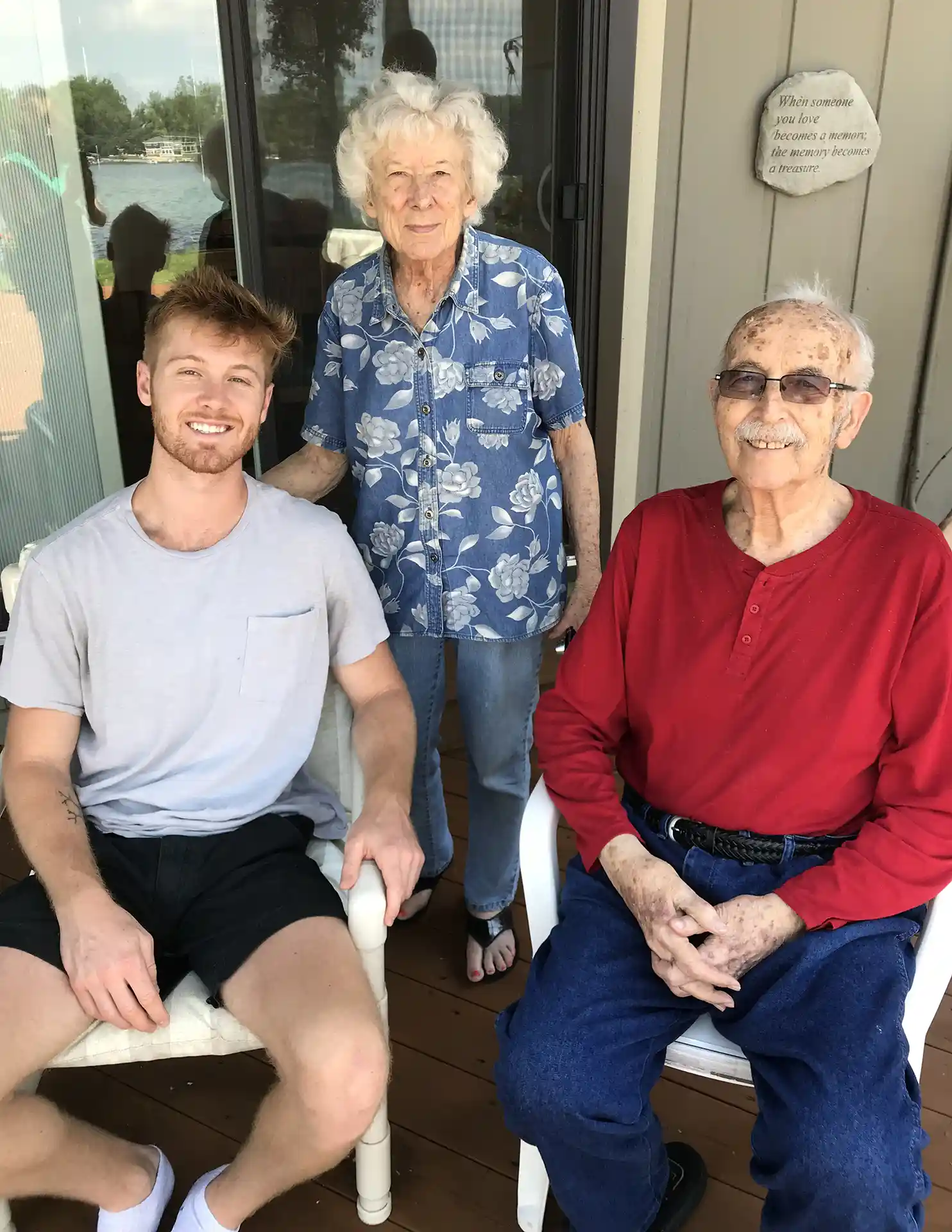Jack Stahl and Grandparents