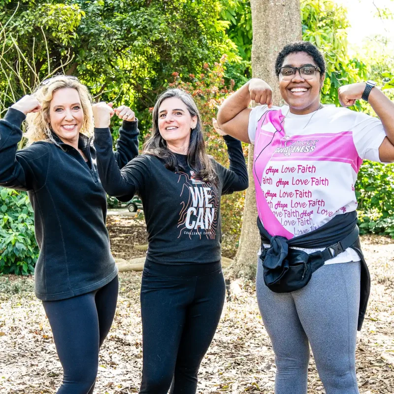 From left, Dr. Tracy Crane, Dr. Paola Rossi and LaShae Rolle.