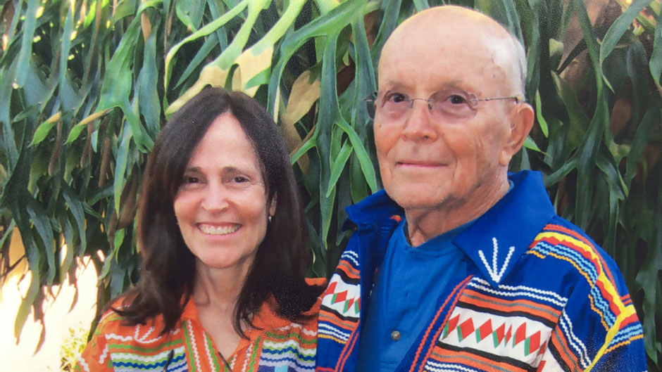 Dr. Norma Sue Kenyon with Dr. Norman Kenyon.